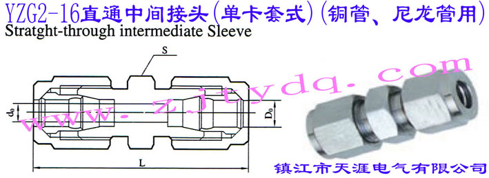 YZG2-16ֱͨg^(οʽ)(~)Straight-through Intermediate Sleeve